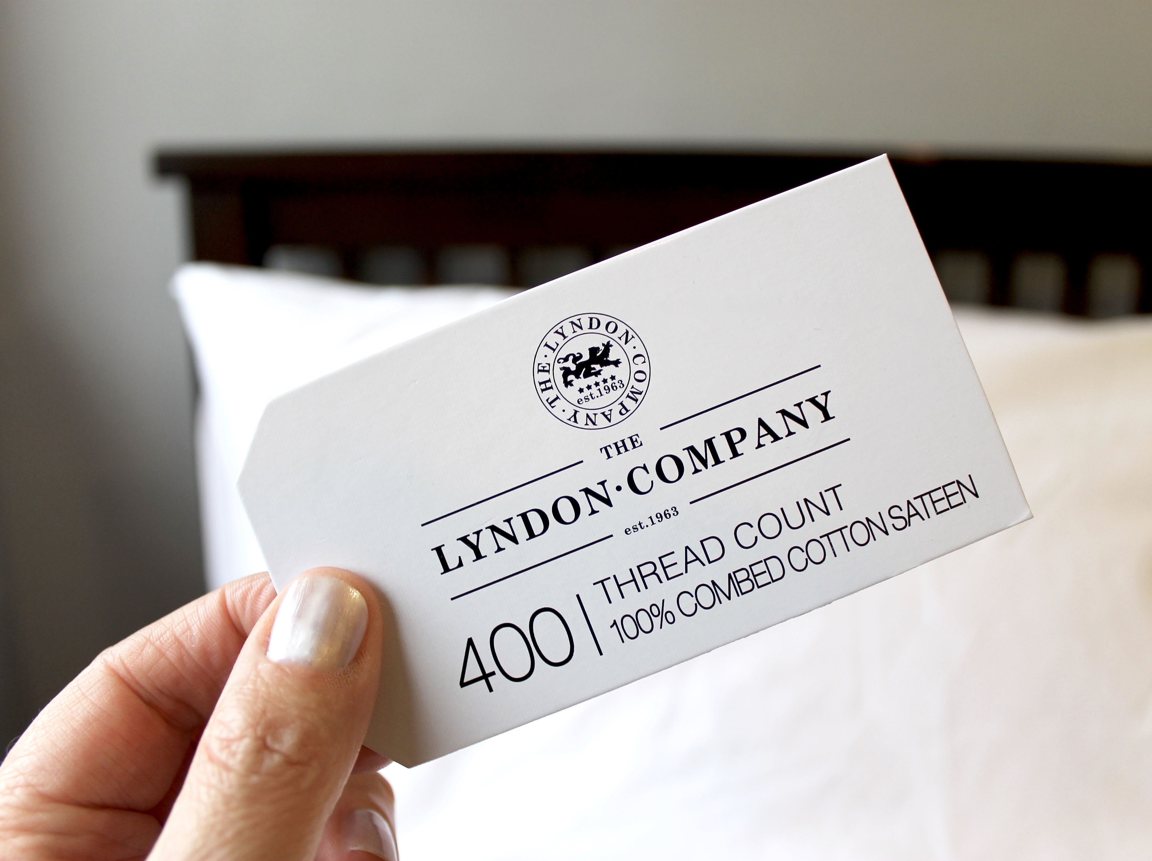 affordable luxury bed linen Deyongs label