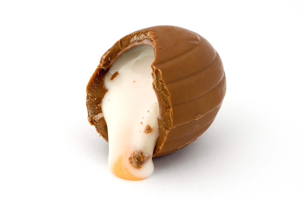 Image of oozing creme egg