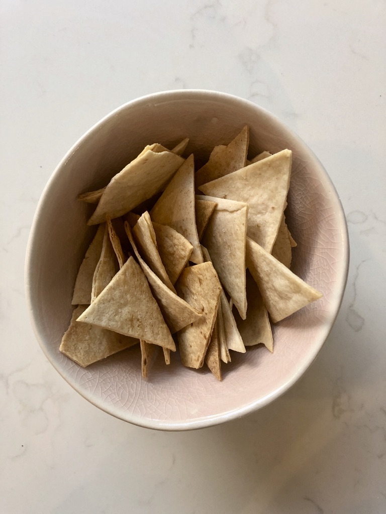 bowl filled with crackers