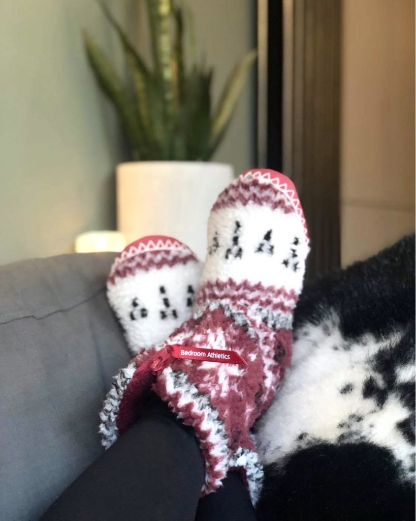 Ways to practise self-care during lockdown - keeping warm and comfy