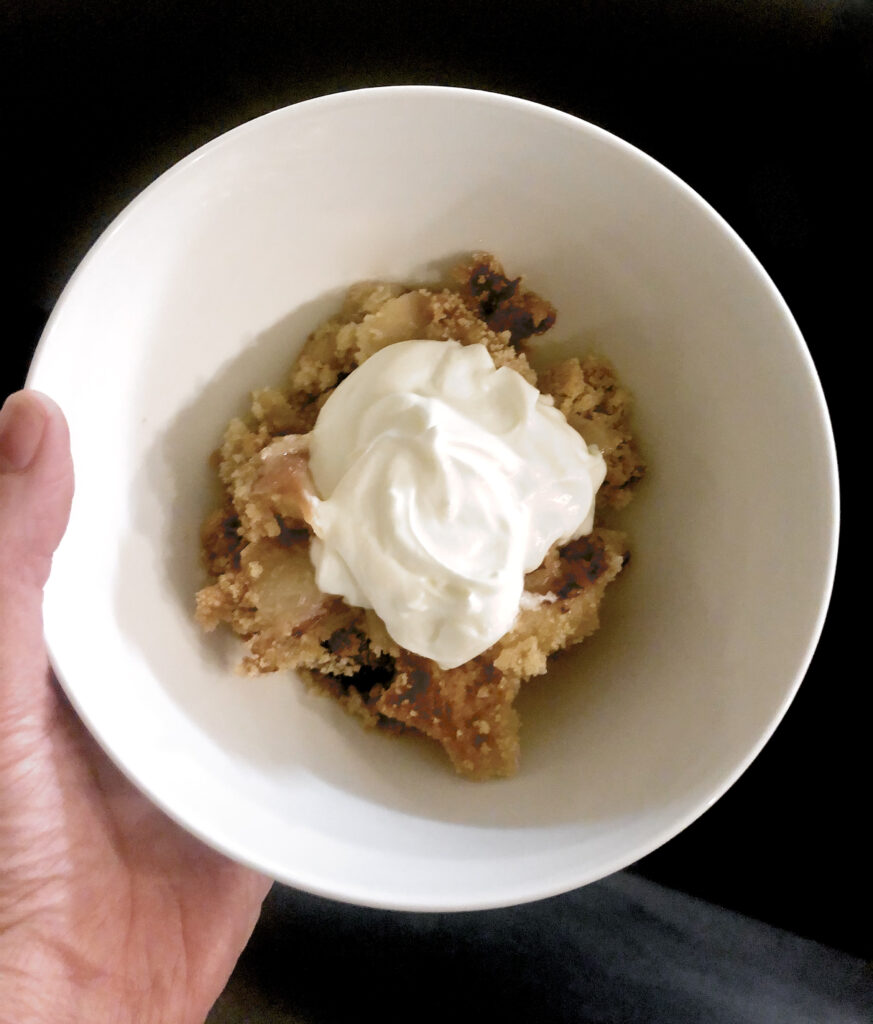 What can I do with old peaches - picture of peach cobbler